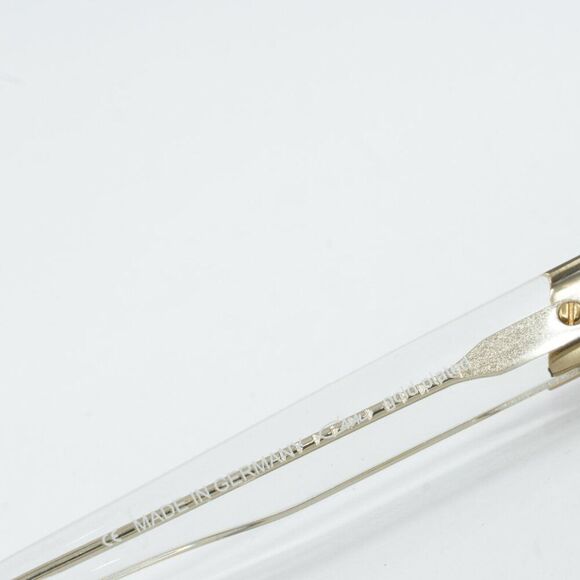 🕶️ New Cazal 669 003 Sunglasses - Transparent With Gold Frame, Grey Lenses - Picture 8 of 11